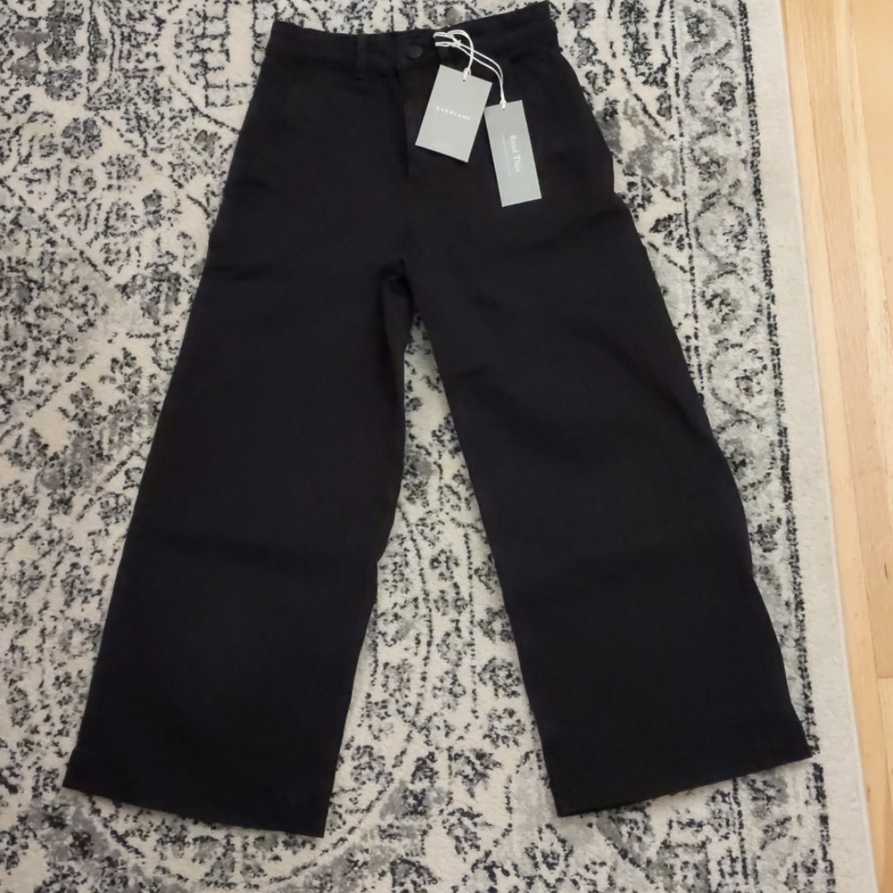 Everlane Wide Leg Crop Pant